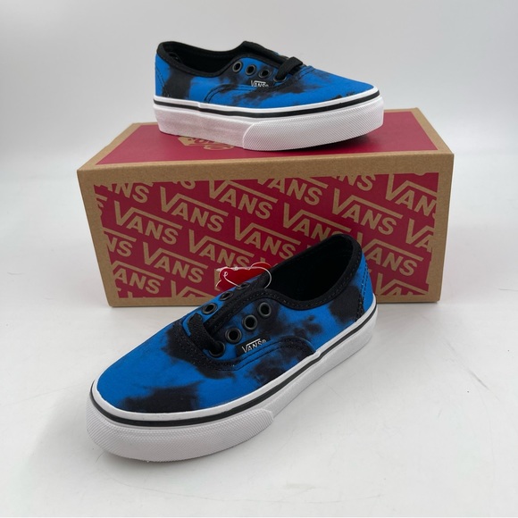 Vans Other - NIB! Vans Kids Unisex Tie Dye Dazzling Blue Skate Shoes Sneakers - Size 10.5 C
